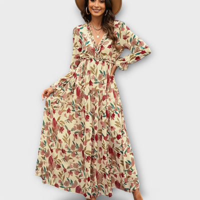 Ella /Elegant SummerFloral Dress