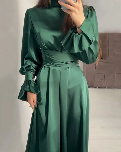 Italian - Satin Maxi Dress