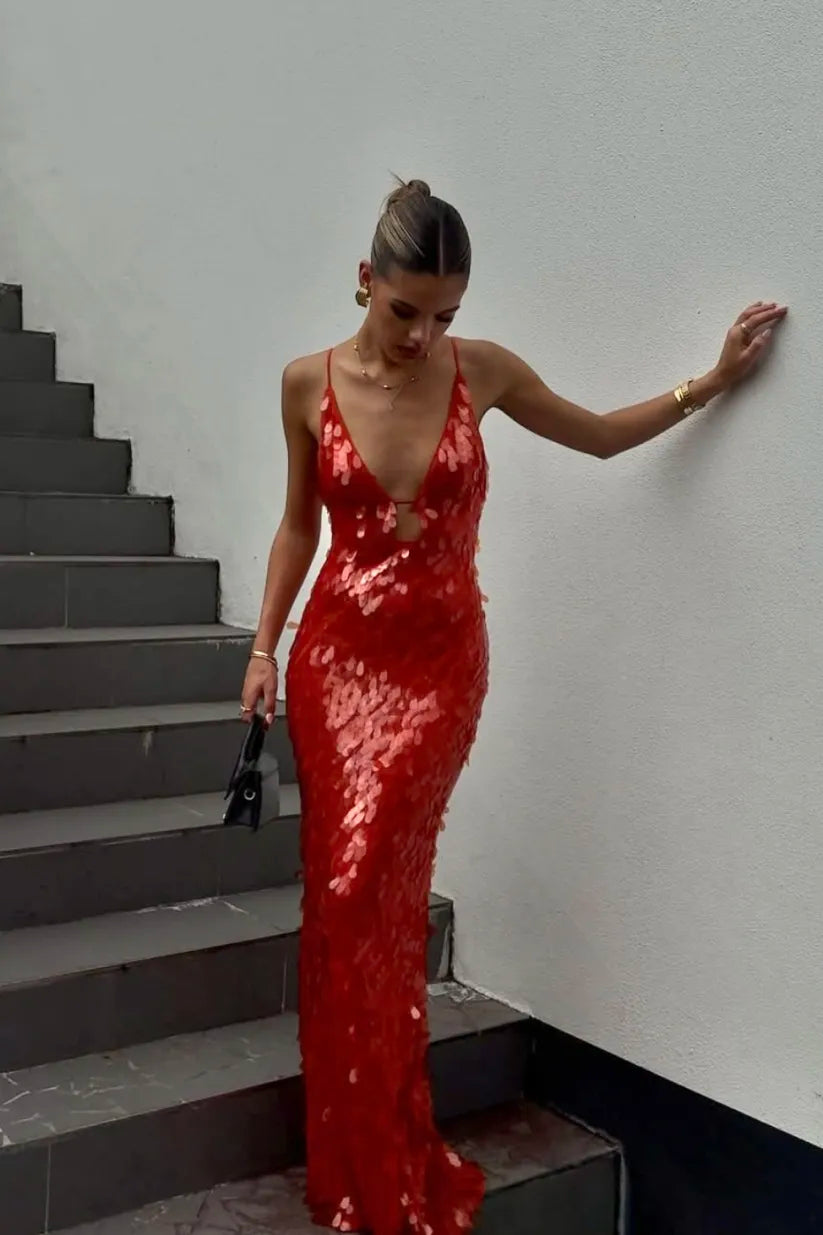 Lumina - Sparkling Mermaid Maxi Dress