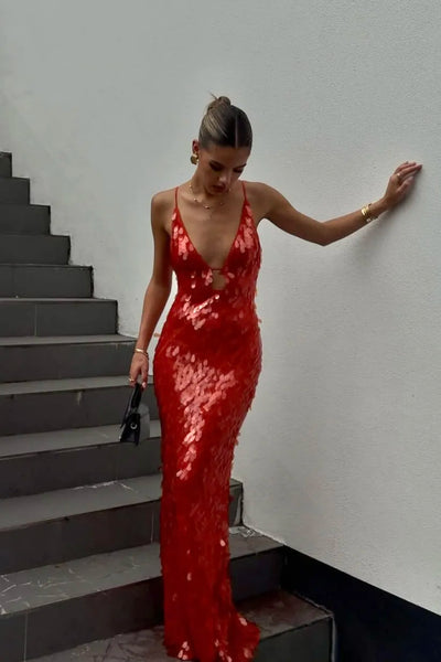 Lumina - Sparkling Mermaid Maxi Dress