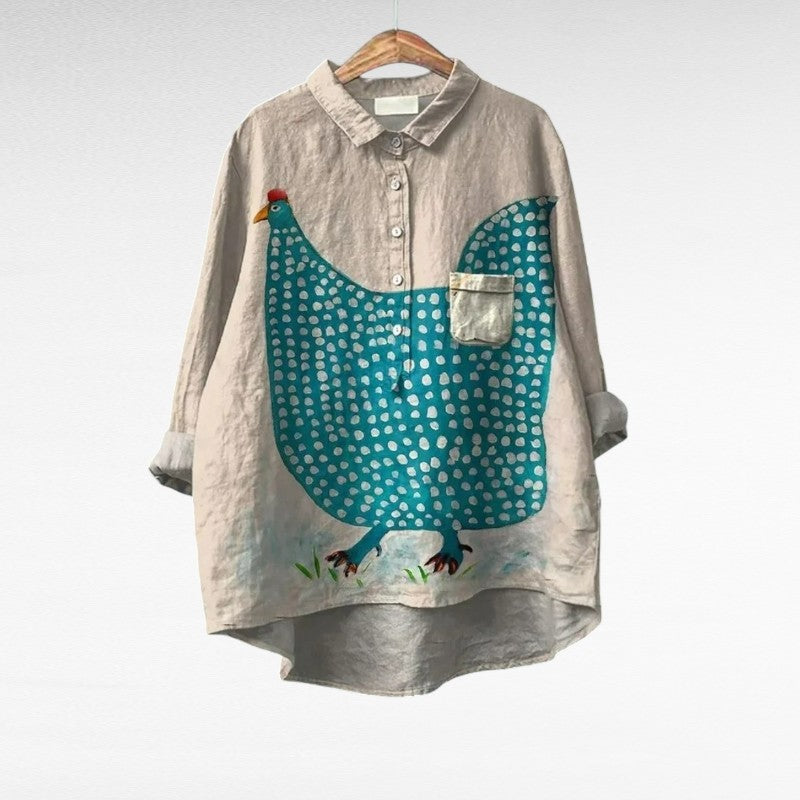 Emma & William® | Fashionable Vintage Blouse