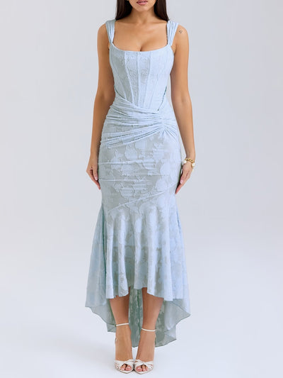 Lia /bell floral maxi dress