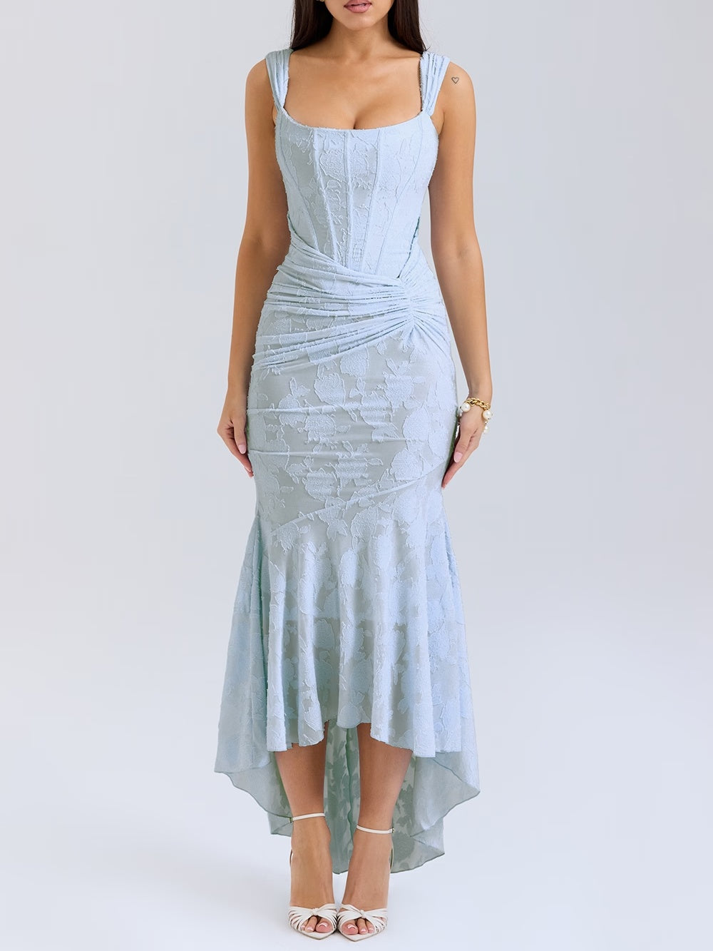 Lia /bell floral maxi dress