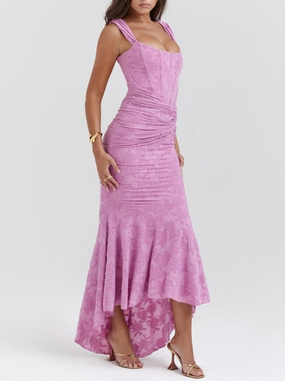 Lia /bell floral maxi dress