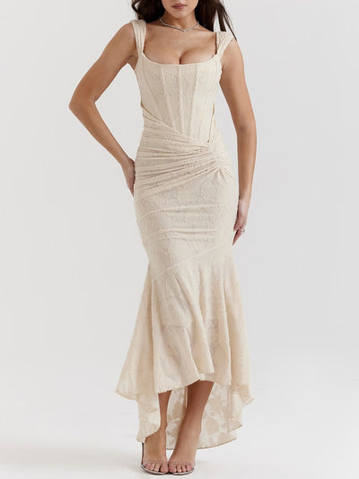Lia /bell floral maxi dress