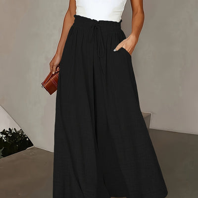 Isla™ - Elegant High-Waist Wide Leg Pants