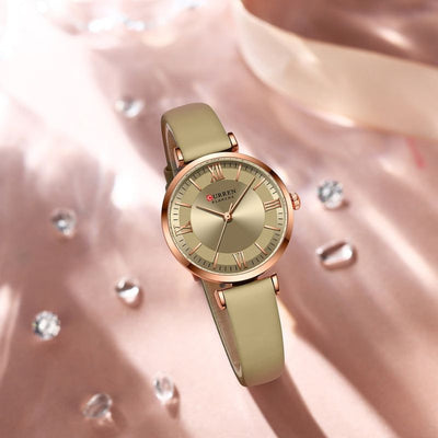 Waterproof luxury ladies watch