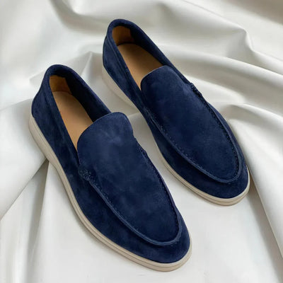 Oliver/Elegant Suede Loafers