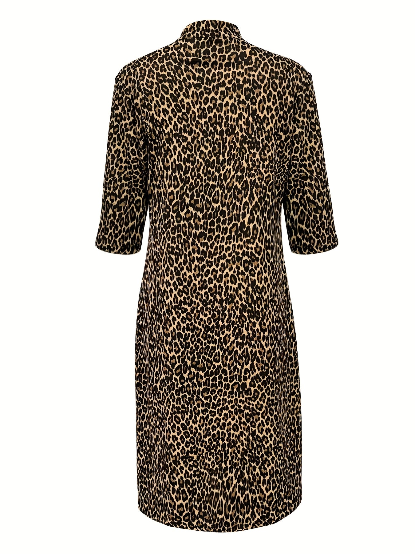 Sana – Leopard Midi Dress