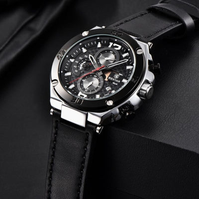 Quartz multifunction sports chronograph watch