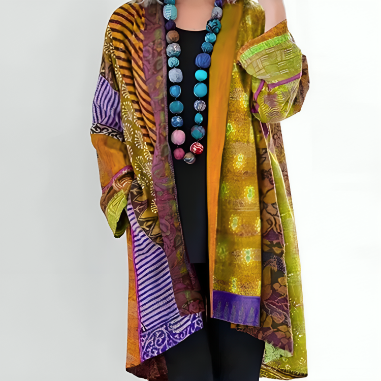 Alexis™ Boho Chic Colorful Kimono