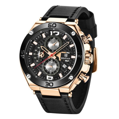 Quartz multifunction sports chronograph watch