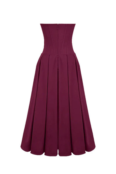 Sabrina – Sculpting Corset Midi Dress
