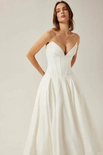 Sabrina – Sculpting Corset Midi Dress