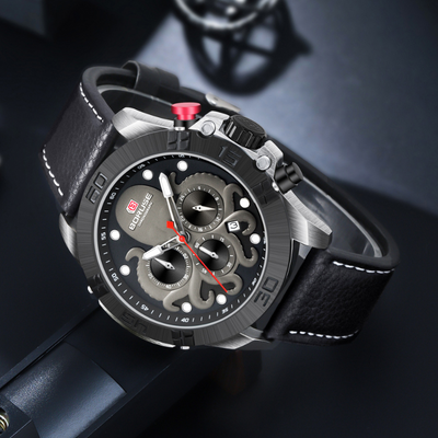 sports quartz watch for men