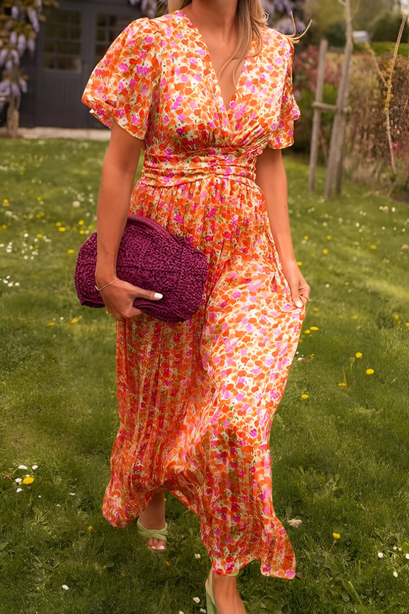 Alice™ — V-neck maxi dress