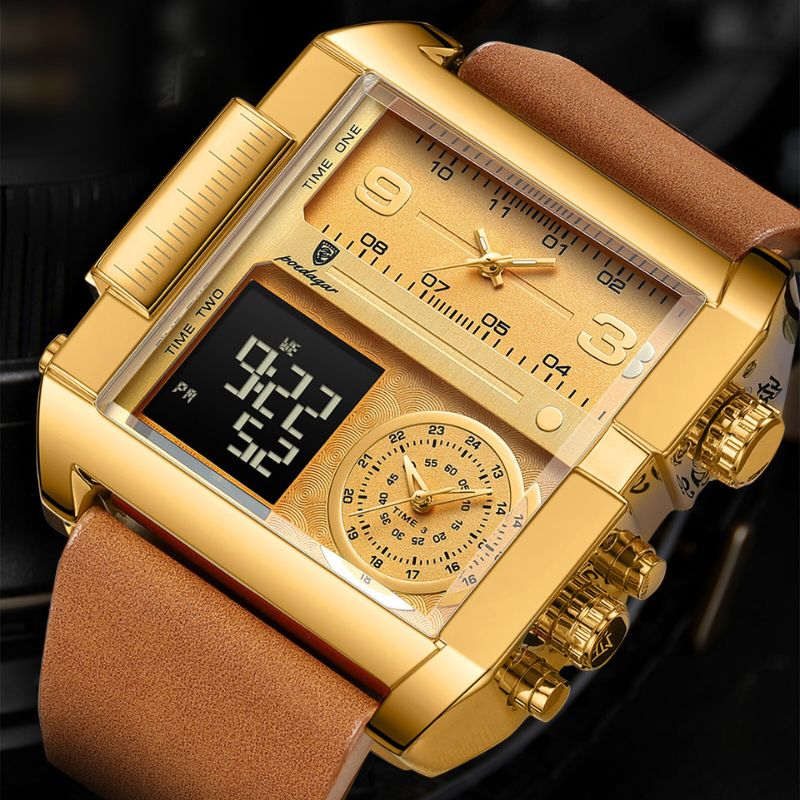 Waterproof Luxury Digital Wristwatch