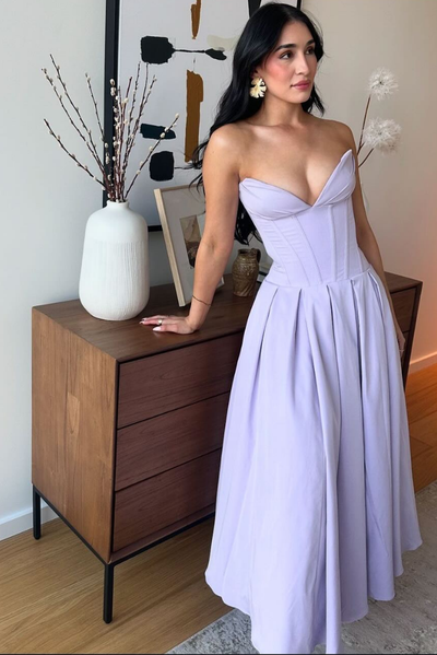 Sabrina – Sculpting Corset Midi Dress