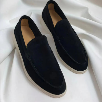 Oliver/Elegant Suede Loafers