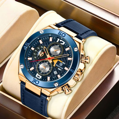 Quartz multifunction sports chronograph watch