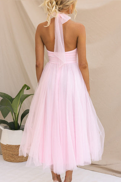 Ella - Whimsical Tulle Midi Dress