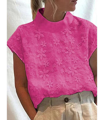 Elina Lace Collar Blouse