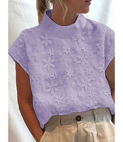 Elina Lace Collar Blouse
