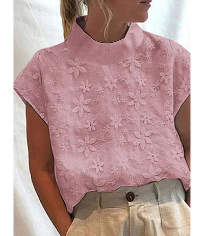 Elina Lace Collar Blouse