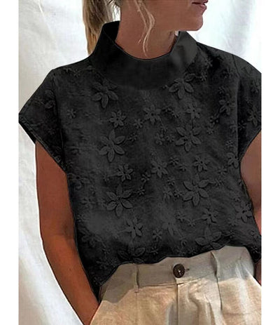 Elina Lace Collar Blouse