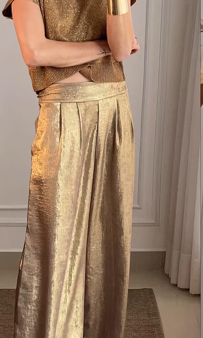 Angel™ | Golden Pants + FREE GOLDEN TOP