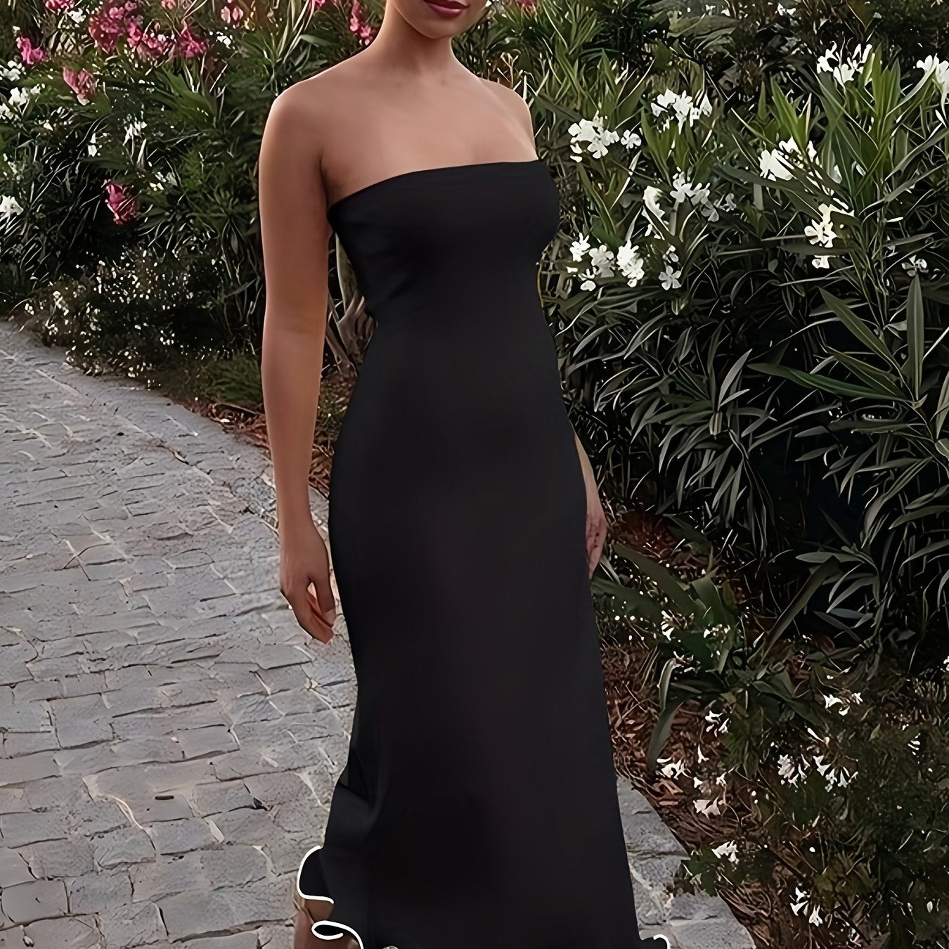 Lucia - Chic Ruffled Midi Dress