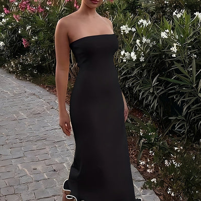 Lucia - Chic Ruffled Midi Dress