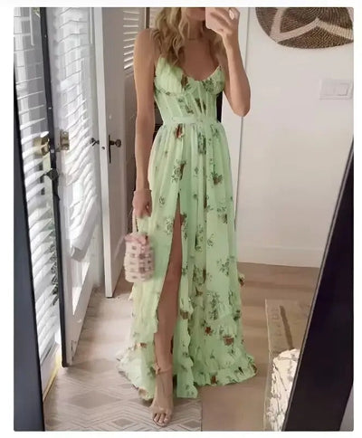 Lina - Graceful Printed Dress