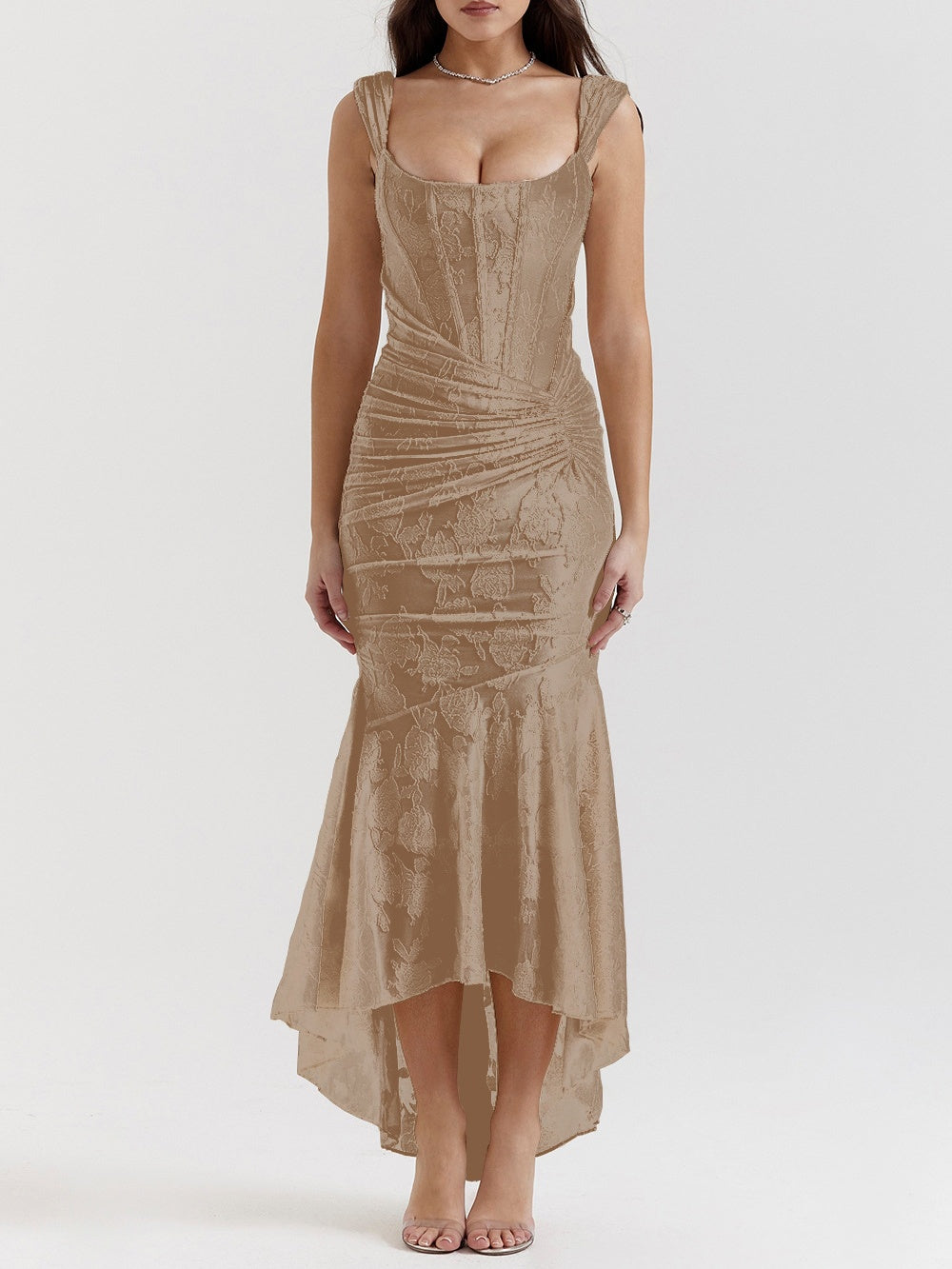 Lia /bell floral maxi dress