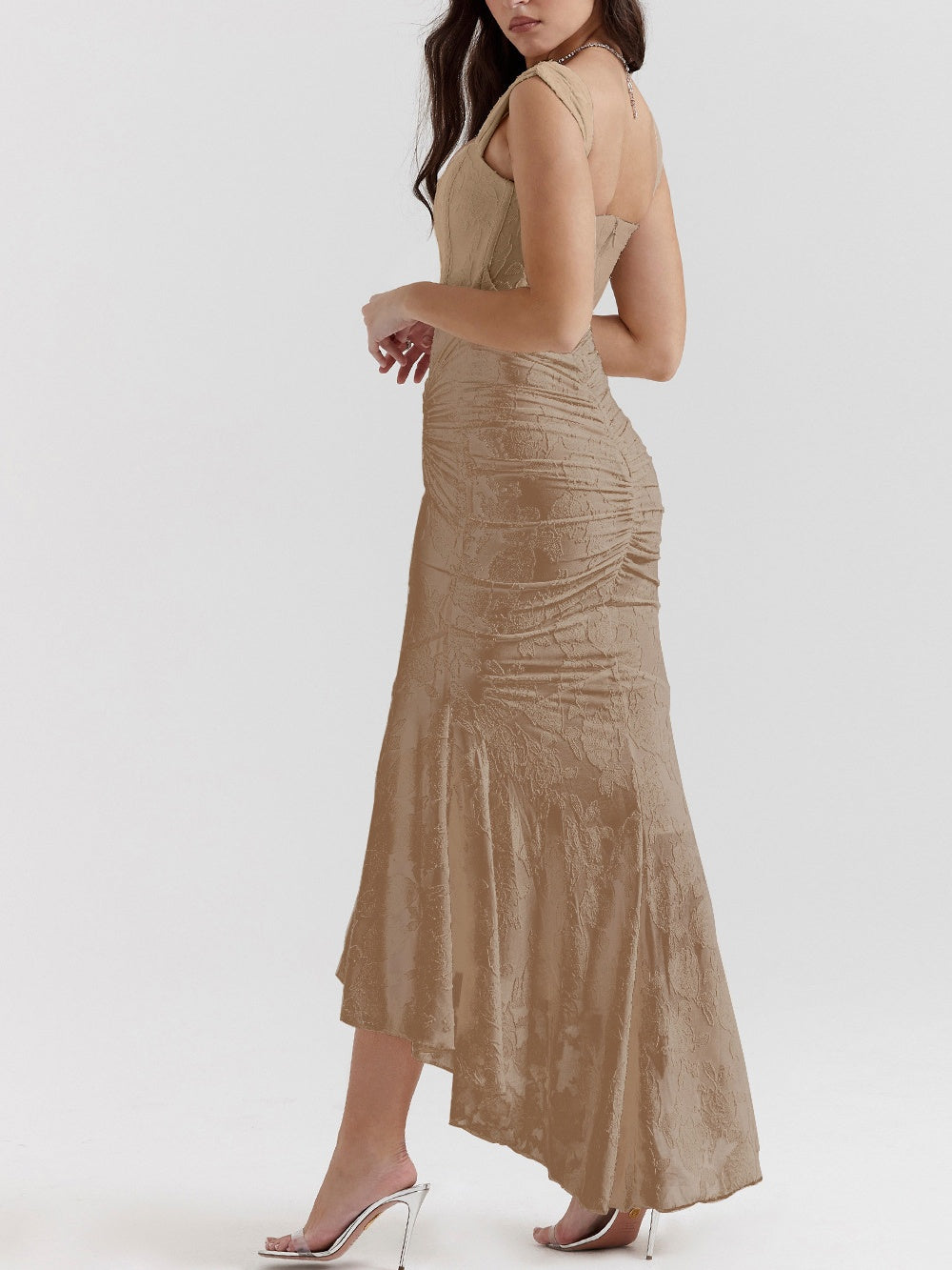 Lia /bell floral maxi dress