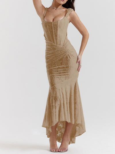 Lia /bell floral maxi dress