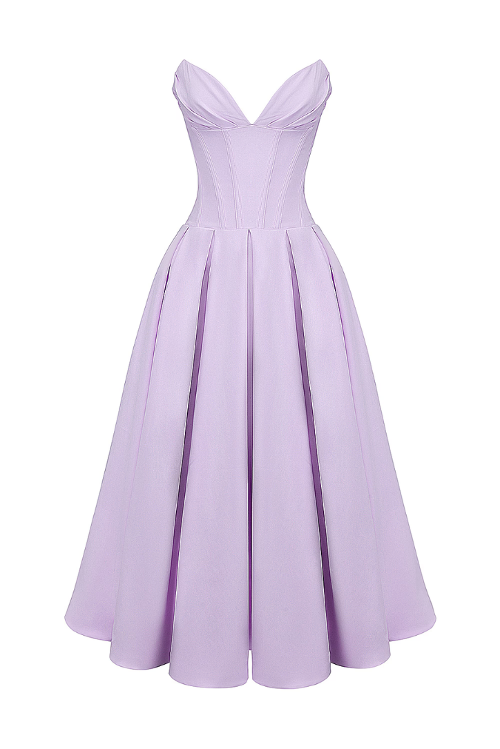 Sabrina – Sculpting Corset Midi Dress