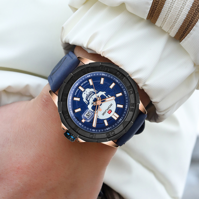 Fashionable, waterproof multifunctional chronograph watch