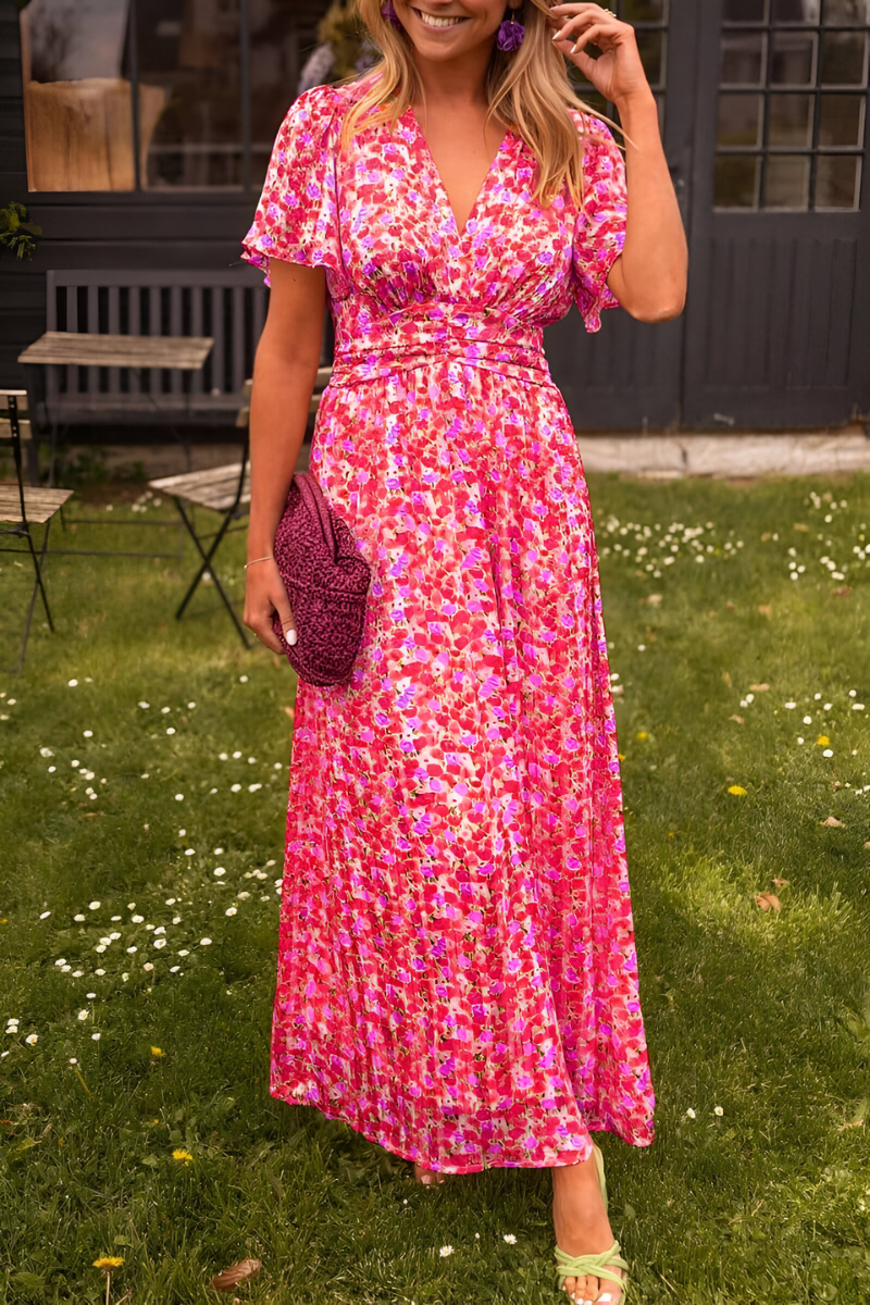Alice™ — V-neck maxi dress