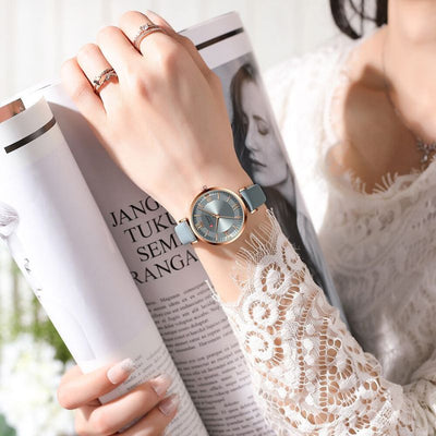 Waterproof luxury ladies watch