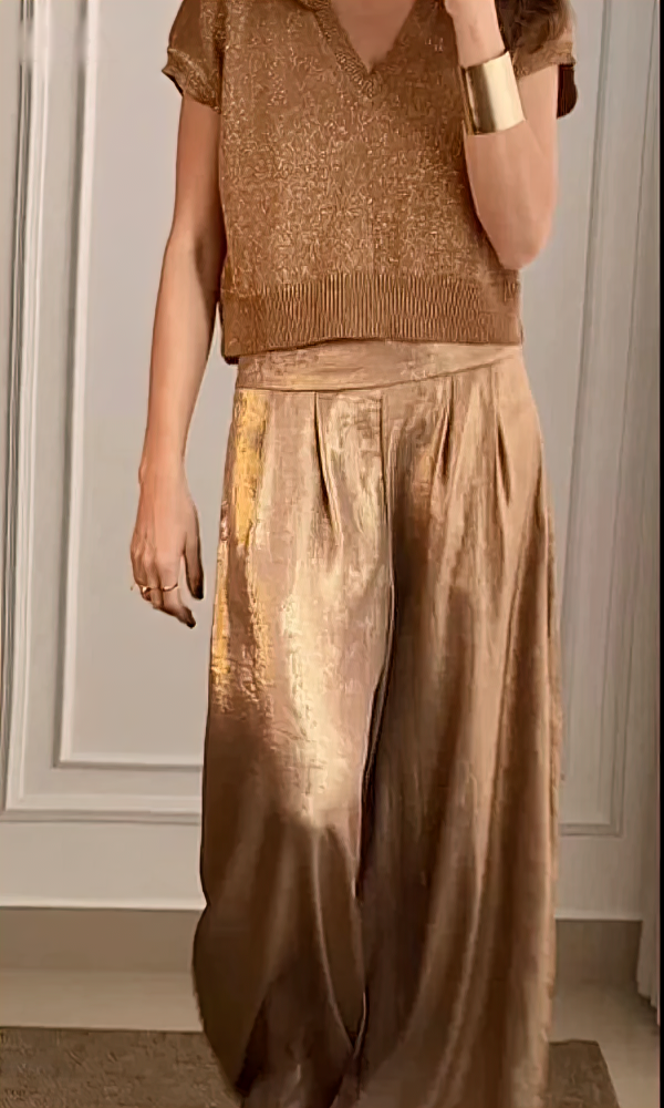 Angel™ | Golden Pants + FREE GOLDEN TOP