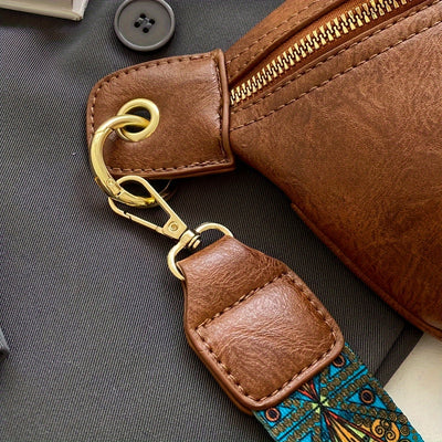 Clara™ - Retro Textured Crossbody Chest Bag