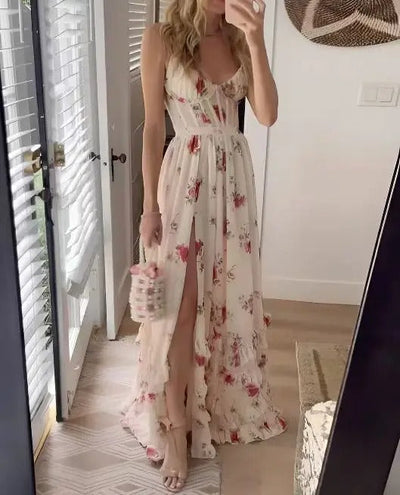 Lina - Graceful Printed Dress