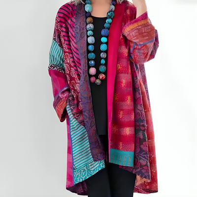 Alexis™ Boho Chic Colorful Kimono