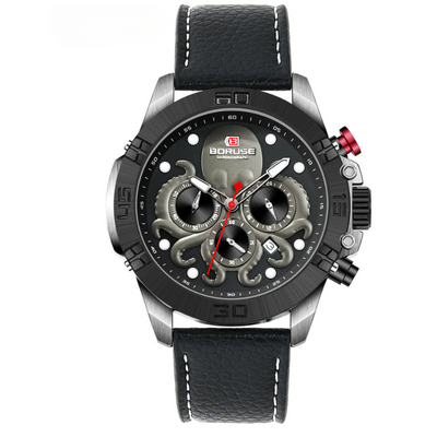 sports quartz watch for men