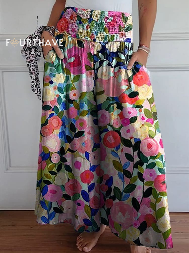 THE Laura | COTTON WIDE-LEG PANTS