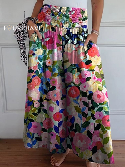 THE Laura | COTTON WIDE-LEG PANTS