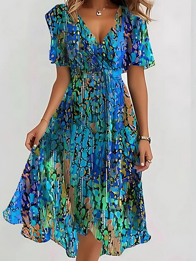 Elana | CASUAL BOHO GRADIENT DRESS