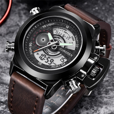 Dual Time Fashion Chronographenuhr