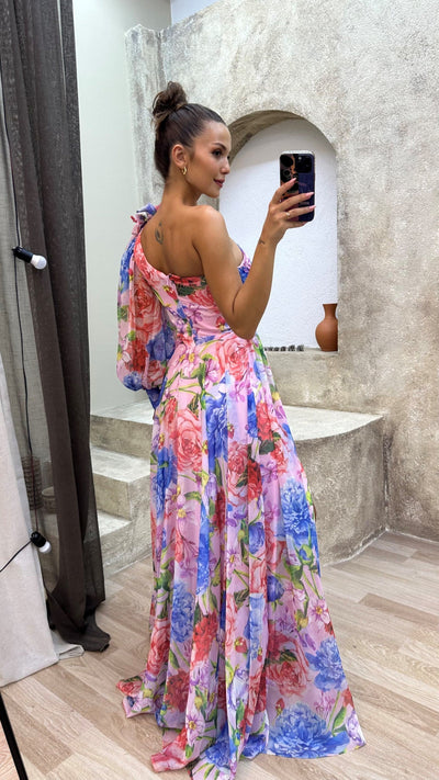 Lillian - Elegant Flowing Maxi Dress Timeless Elegance, Effortless Grace